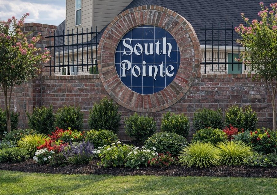 South Pointe neighborhood entrance